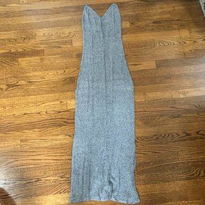 Brandy Melville Gray Knit Maxi Dress